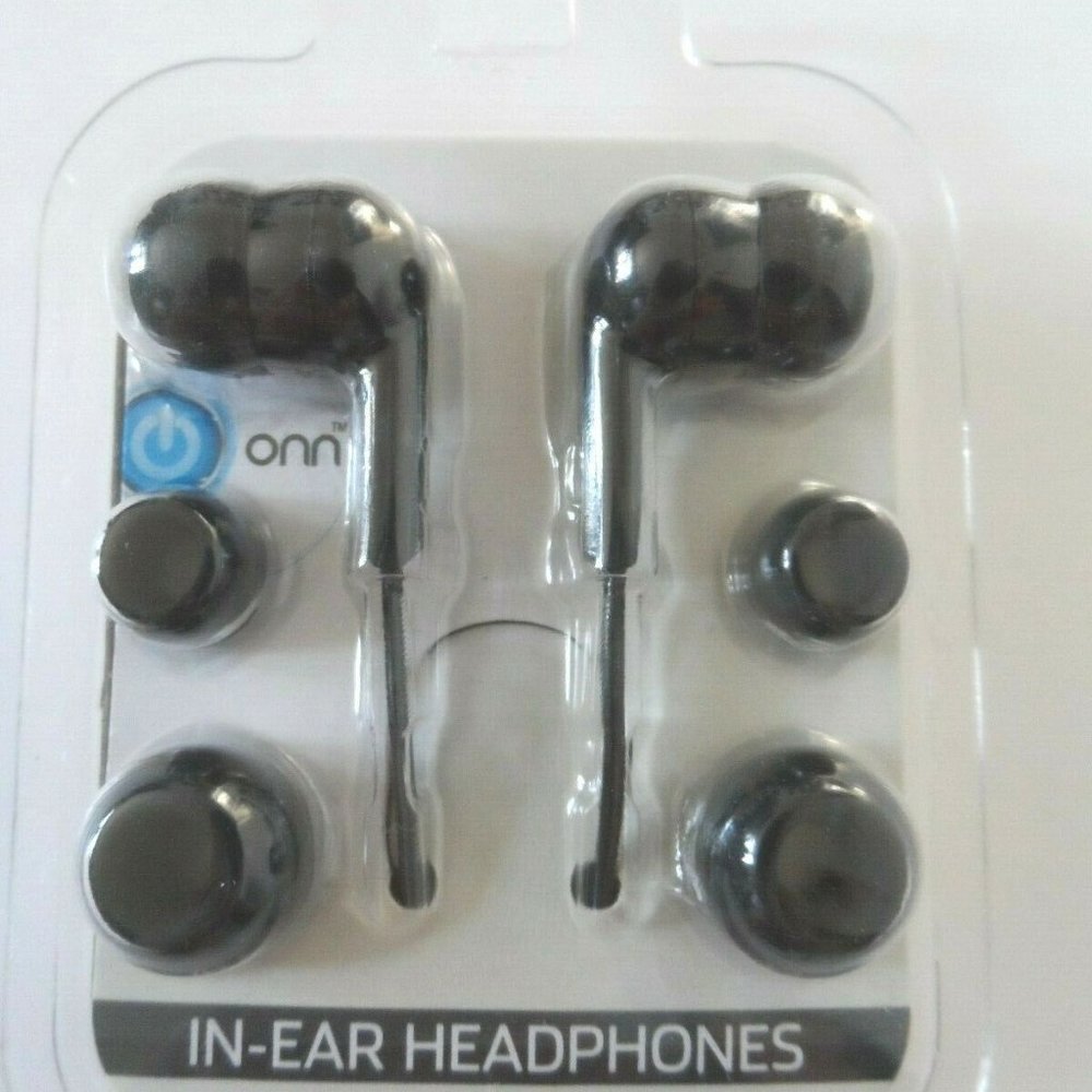 Bundle of 5 (Five) onn. Basic In-Ear Headphone Earbuds